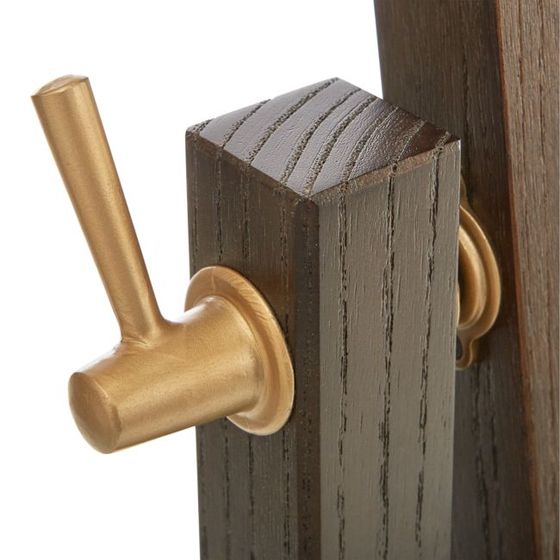 Espejo de Piso Cheval Malvern Espresso - cratebarrelco