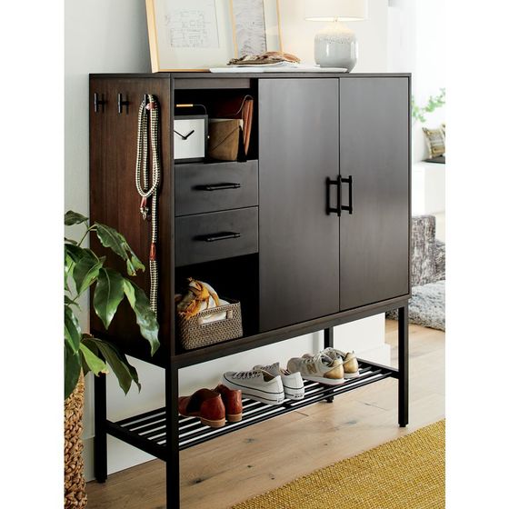 Gabinete-Tatum-Negro-en-Madera-140-cm